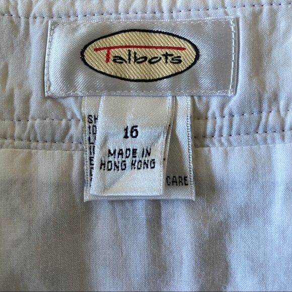 Talbot A-line Black/White Circle Design Sz 16 - Picture 7 of 7